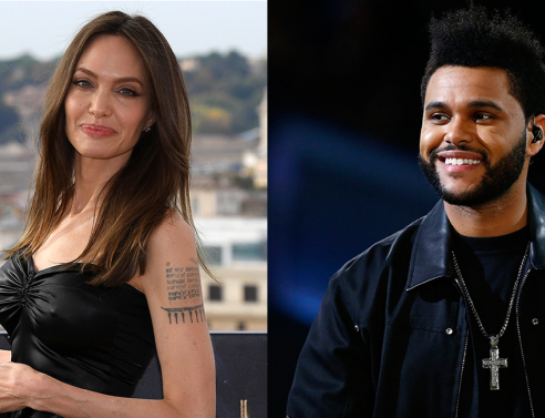 Angelina Jolie και The Weeknd