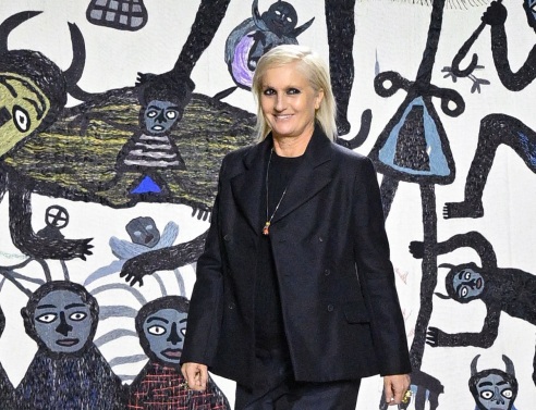 Η σχεδιάστρια του οίκου Dior, Maria Grazia Chiuri