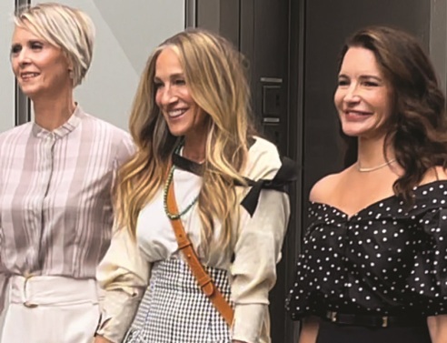 Cynthia Nixon, Sarah Jessica Parker and Kristin Davis. 