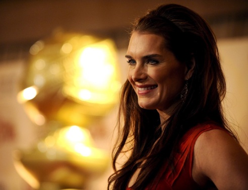 USA BROOKE SHEILDS POSTPARTUM	