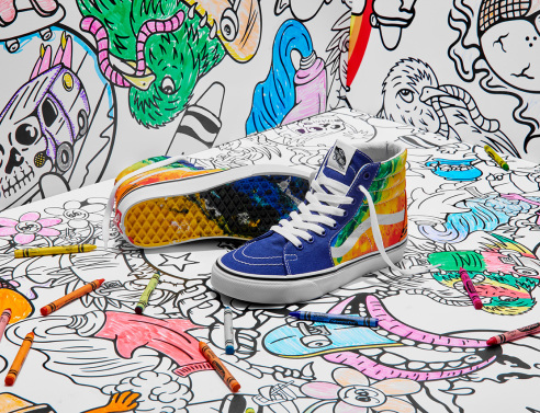 Vans και Crayola γιορτάζουν μαζί τη δημιουργικότητα