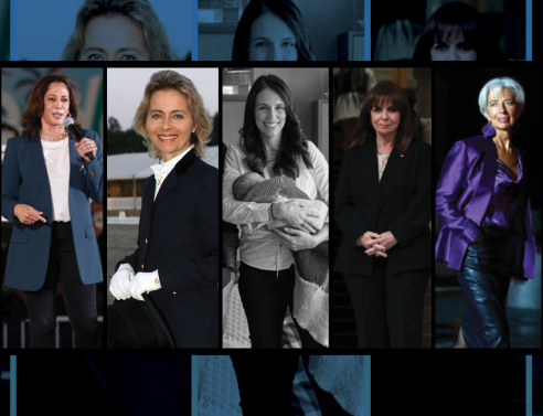 Καμάλα Χάρις, Ούρσουλα φον ντερ Λάιεν, Τζασίντα Άρντερν, Κατερίνα Σακελλαροπούλου, Κριστίν Λαγκάρντ