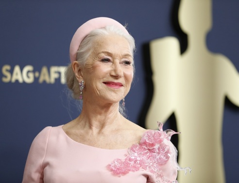 Η ηθοποιός Έλεν Μίρεν στα SAG Awards