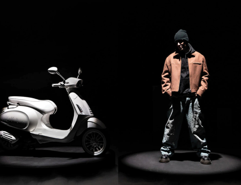 Justin Bieber X Vespa: Ο Αμερικανός ποπ σταρ σχεδίασε ένα μοντέλο Sprint καθώς και αντίστοιχα αξεσουάρ.