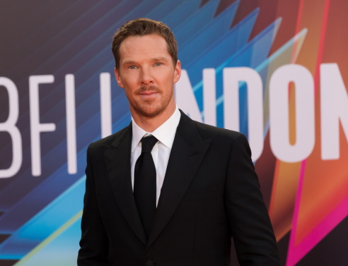 Φωτογραφία του Μπένεντικτ Κάμπερμπατς σε πρόσφατη εμφάνιση. 