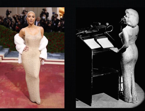 Η Κιμ Καρντάσιαν εμφανίστηκε στο Met Gala με το φόρεμα με το οποίο η Μέριλιν Μονρόε τραγούδησε το Happy Birthday Mr. President στον Τζον Κένεντι.