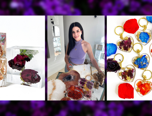 Η Εβίτα Καλπογιαννάκη στο Αlala Jewelry © Ηλίας Καλπογιαννάκης