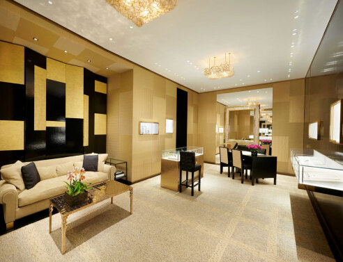 Εσωτερικός χώρος του καταστήματος Chanel στην Place Vendome στο Παρίσι