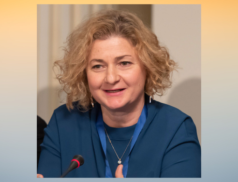 Η Βιβή Ανθοπούλου, Γενική Διευθύντρια στο Ίδρυμα Λαμπράκη