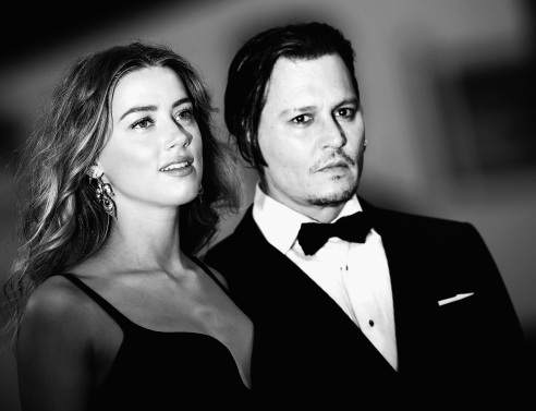 Johnny Depp και Amber Heard στο 72ο Φεστιβάλ Κινηματογράφου της Βενετίας