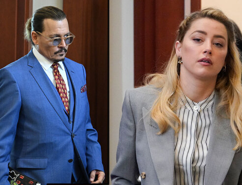 Τζόνι Ντεπ και Άμπερ Χερντ