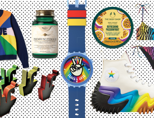 Shopping στα χρώματα του ουράνιου τόξου