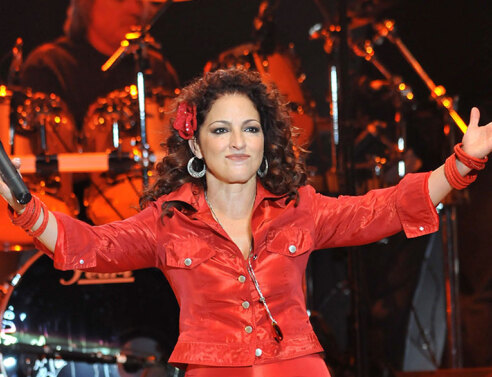 Η Γκλόρια Εστέφαν (Gloria Estefan) σε συναυλία (ΦΩΤΟ ΑΡΧΕΙΟΥ)