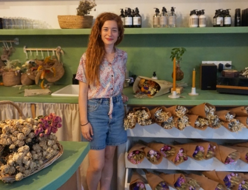 Κατερίνα Αγγελίτσα, ιδιοκτήτρια του «Μrs Dalloway’s» 