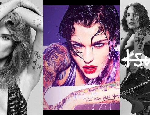 Μοντέλα με τατουάζ