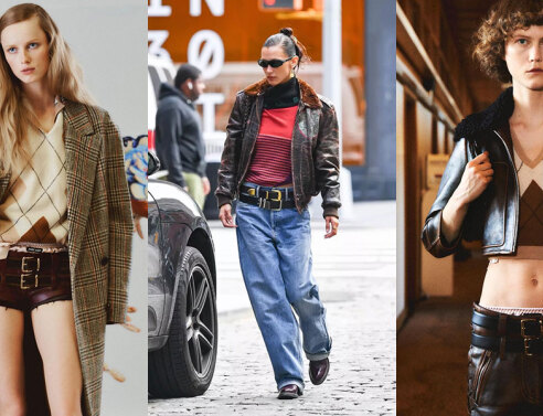 Μοντέλα της Miu Miu και η Bella Hadid