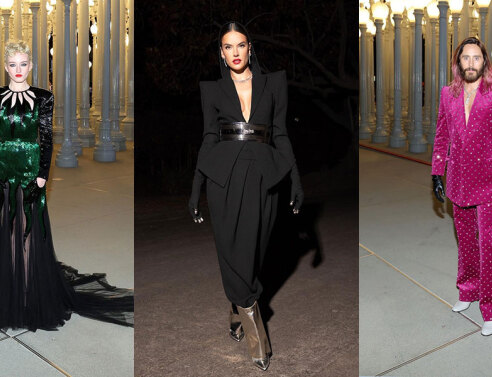 Julia Garner, Alessandra Ambrosio, Jared Leto