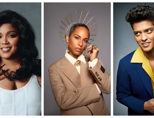 Lizzo, Alicia Keys, Bruno Mars