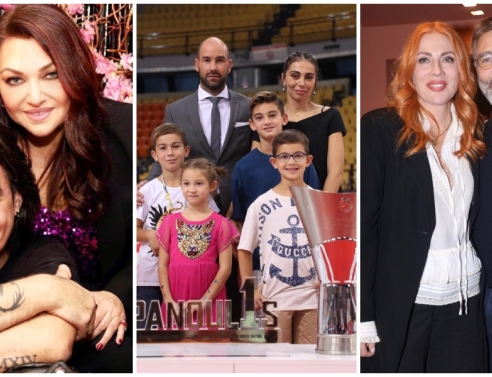 Καίτη Γαρμπή και Διονύσης Σχοινάς, Ολυμπία Χοψονίδου και Βασίλης Σπανούλης, Θοδωρής Αθερίδης και Σμαράγδα Καρύδη