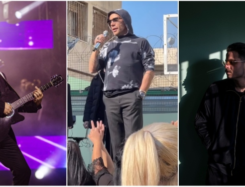 Στέλιος Ρόκκος Γιώργος Μαζωνάκης και Saske