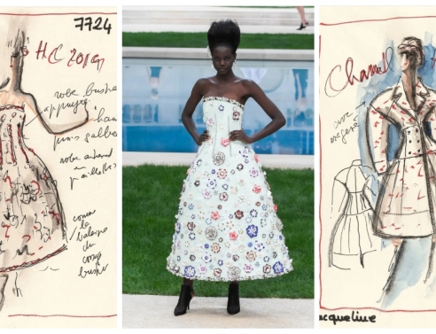 Τα πρώτα σκίτσα του Tadao Ando για την έκθεση του ΜΕΤ αφιερωμένη στον Karl Lagerfeld 