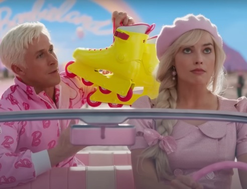 Ράιαν Γκόσλινγκ - Μάργκο Ρόμπι: Κοινή εμφάνιση με ντύσιμο «Barbie» στο CinemaCon - Ζωντάνεψαν τους χαρακτήρες της ταινίας στην οποία πρωταγωνιστούν.