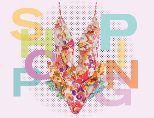 ZIMMERMAN Ολόσωμο μαγιό raie waterfall frill 