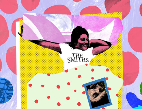 Εικονογράφηση κοπέλας ξαπλωμένης σε κρεβάτι