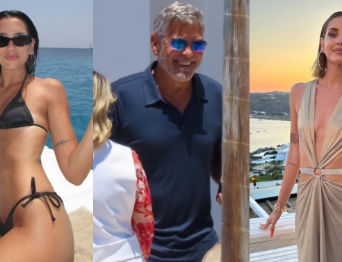 Dua Lipa, George Clooney και Chiara Ferrangi στην Ελλάδα 
