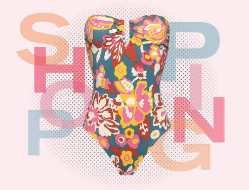 πολύχρωμο μαγιό 