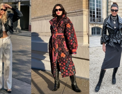 γυναίκες που φορούν παλτό