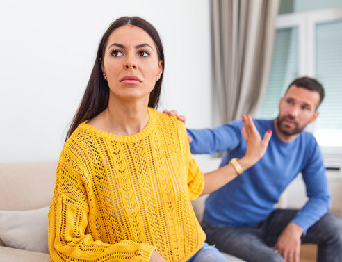 Ζευγάρι τσακώνεται