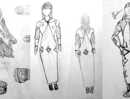 σκίτσα Louis Vuitton από 13χρονο 