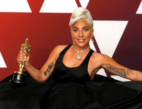 Η Lady Gaga στα Όσκαρ του 2019 με Tiffany & Co 128,4 καρατίων