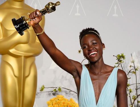 Η Lupita Nyong'o στα 87α Βραβεία Όσκαρ © Jeffrey Mayer/WireImage
