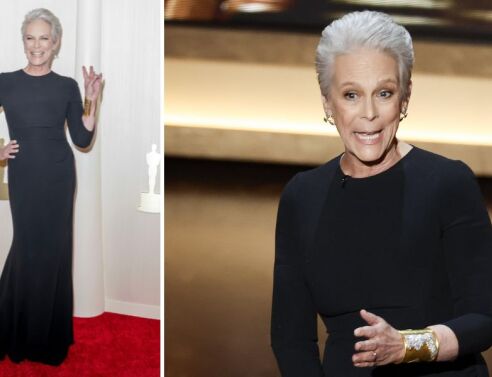 Όσκαρ 2024: Η Τζέιμι Λι Κέρτις φόρεσε κόσμημα με τη Νίκη της Σαμοθράκης - Η ιστορία του χρυσού βραχιολιού και ανάρτηση της ηθοποιού στο Instagram.