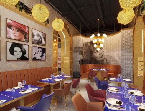 Σοφία Λόρεν: Ανοίγει το εστιατόριο «Sophia Loren House» στο Χονγκ Κονγκ - Αφιερωμένο στην Ιταλίδα ηθοποιό - Εμπνευσμένο από την αισθητική του 1960.