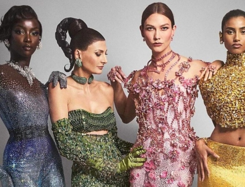 Swarovski φορέματα στo Met Gala 2024