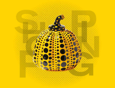 MOMA Διακοσμητική κολοκύθα Yayoi Kusama €410