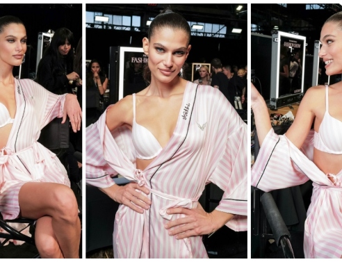 Ανθή Φακιδάρη, το μοντέλο στo show Victoria's Secret 