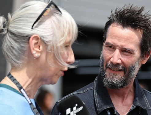 Κιάνου Ριβς και Αλεξάνδρα Γκραν μπροστά στους παπαράτσι 