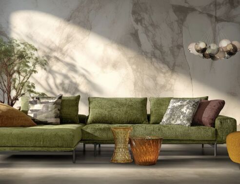 Homad: Σύστημα καναπέ Nobilis με διακοσμητικά μαξιλάρια πλάτης