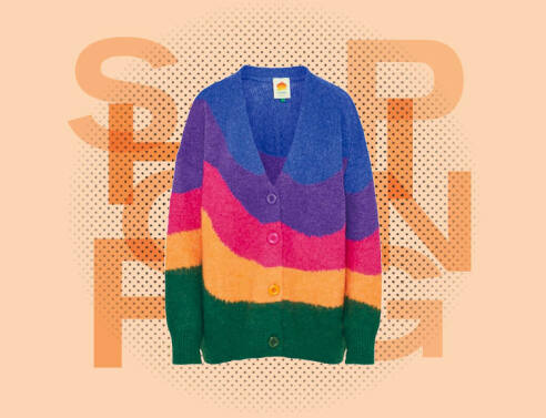 μάλλινη ζακέτα 