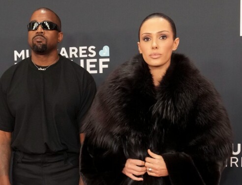 Ο Κάνιε Γουέστ και η Μπιάνκα Σενσόρι