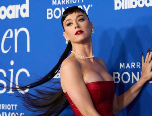 Η τραγουδίστρια Κέιτι Πέρι 