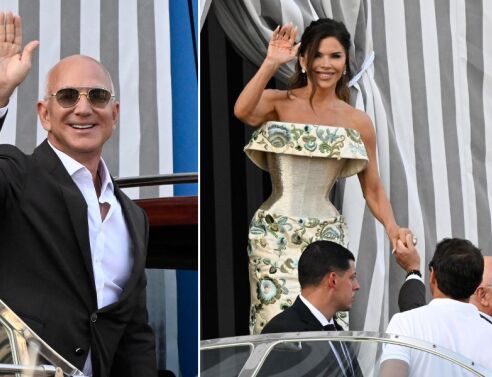 Τζεφ Μπέζος - Λόρεν Σάντσεζ: Ετοιμάζονται για το τελικό πάρτι στο γκαλά τους - Ο υπερπολυτελής γάμος στη Βενετία ολοκληρώνεται 