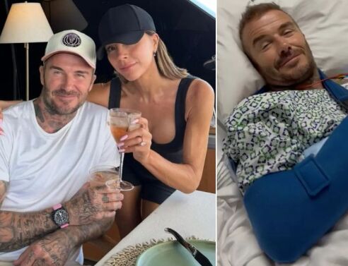 Ο Ντέιβιντ Μπέκαμ στο νοσοκομείο μετά από επέμβαση στον καρπό - Η Βικτόρια Μπέκαμ δημοσίευσε φωτογραφίες του στα social media