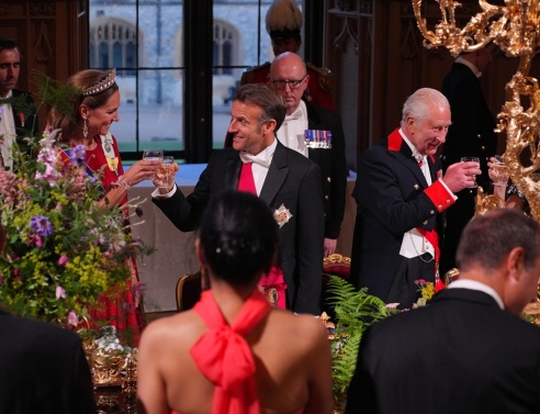 Κέιτ Μίντλετον - Εμανουέλ Μακρόν