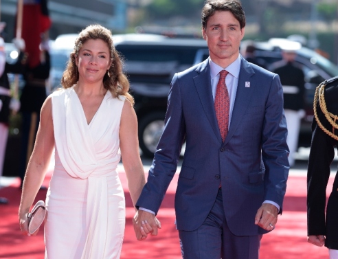 Από τις τελευταίες δημόσιες εμφανίσεις του Τζάστιν Τριντό με την πρώην σύζυγό του πλέον, Σόφι Γκριγκουάρ, το 2022