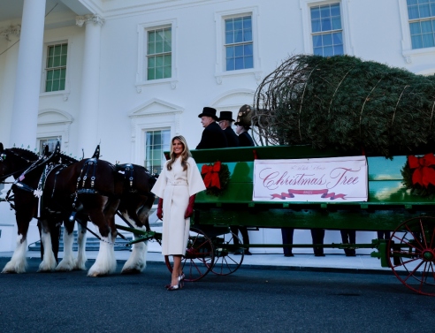 Μελάνια Τραμπ στον Λευκό Οίκο